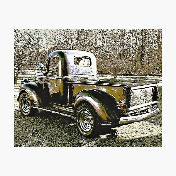 1946 Half Ton Photographic Print