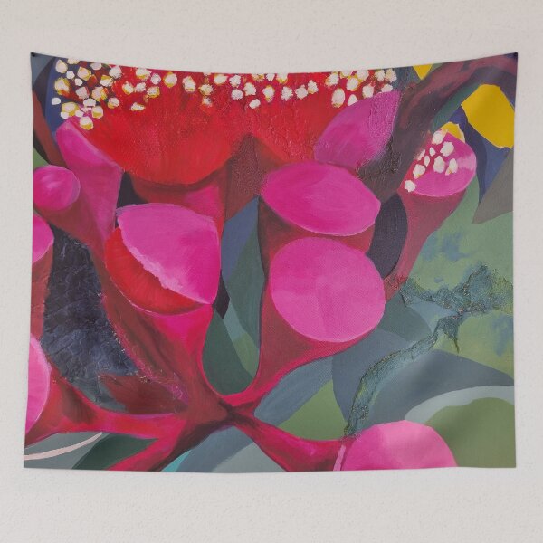 Item preview, Hot Pink Gum Nut Design designed and sold by leahgordonartist.