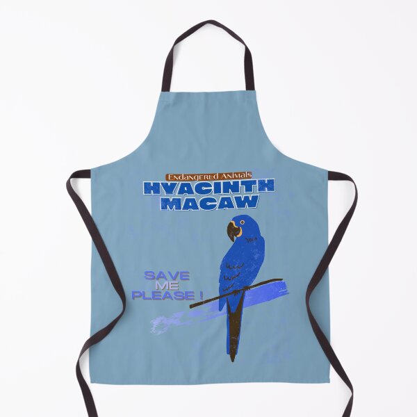 Item preview,  Endangered Animals Hyacinth Macaw designed and sold by yassooarts.