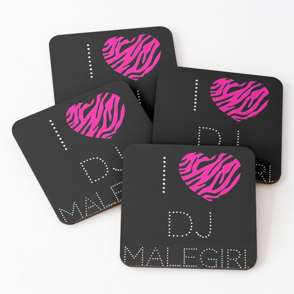 Item preview, I HEART DJ MALEGIRL  designed and sold by etherealmold.