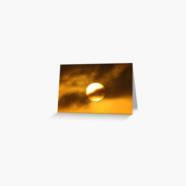 Solar Shroud Greeting Card