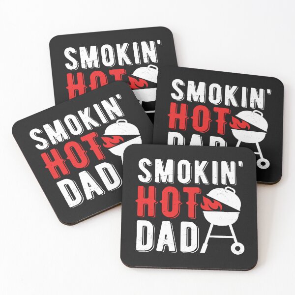 Item preview, Smokin' Hot Dad Funny BBQ Father's Day Grilling designed and sold by petestyles.