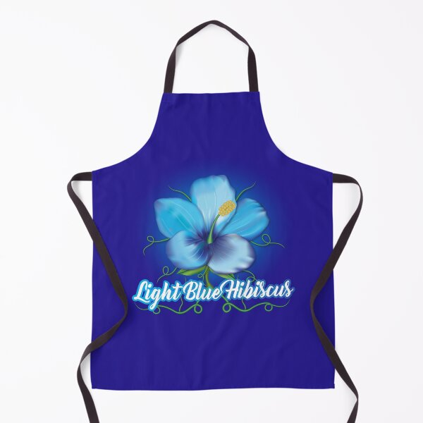 Item preview, Light blue hibiscus designed and sold by deux16moulins.