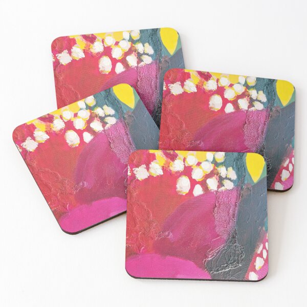 Item preview, Green and Hot Pink Abstract Design designed and sold by leahgay.