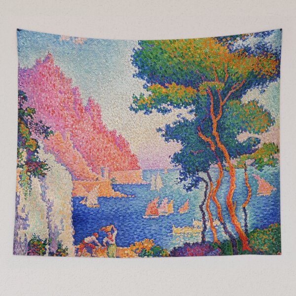 Item preview, Paul Signac - Capo di Noli, cerca de Génova Henri-Edmond Delacroix designed and sold by TeeARTHY.