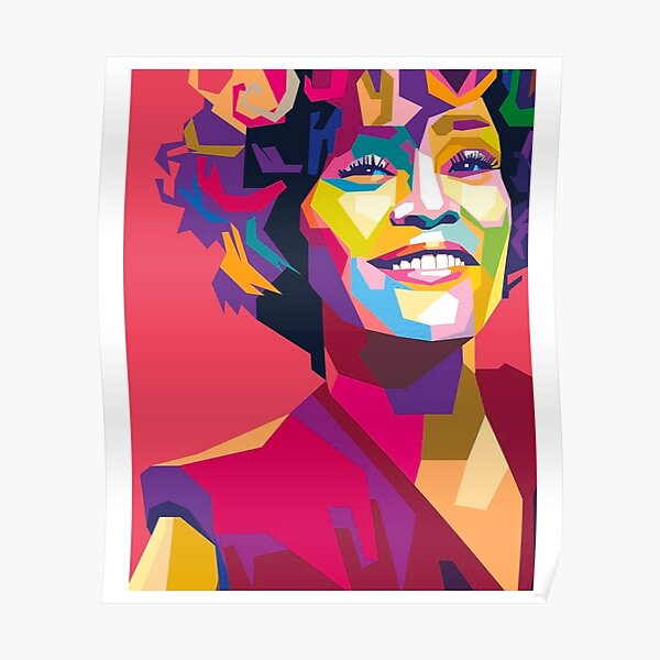 Art Print POSTER Canvas Whitney Houston 