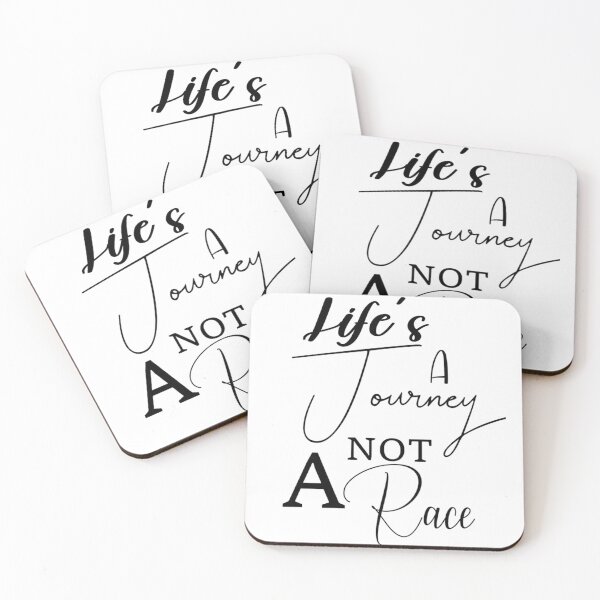 Item preview, Life's a journey not a race designed and sold by saskadventurer.