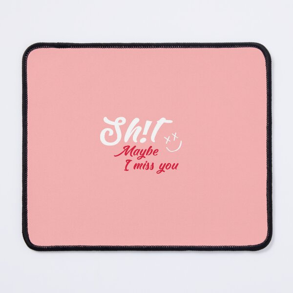 Item preview, Miss You LT on pink designed and sold by halfaheart.