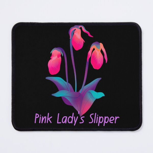 Item preview, Pink Lady's Slipper Wildflower Colorful Design designed and sold by EarthArtDesigns.