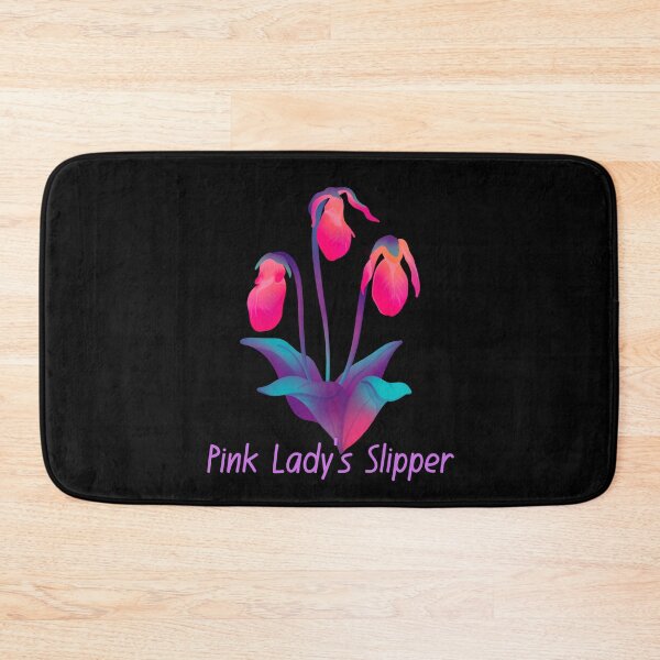 Item preview, Pink Lady's Slipper Wildflower Colorful Design designed and sold by EarthArtDesigns.