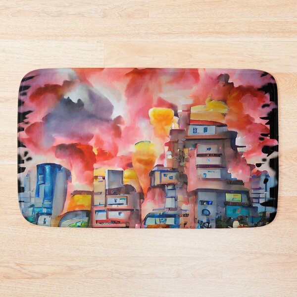 Item preview, burning city designed and sold by Elnica.