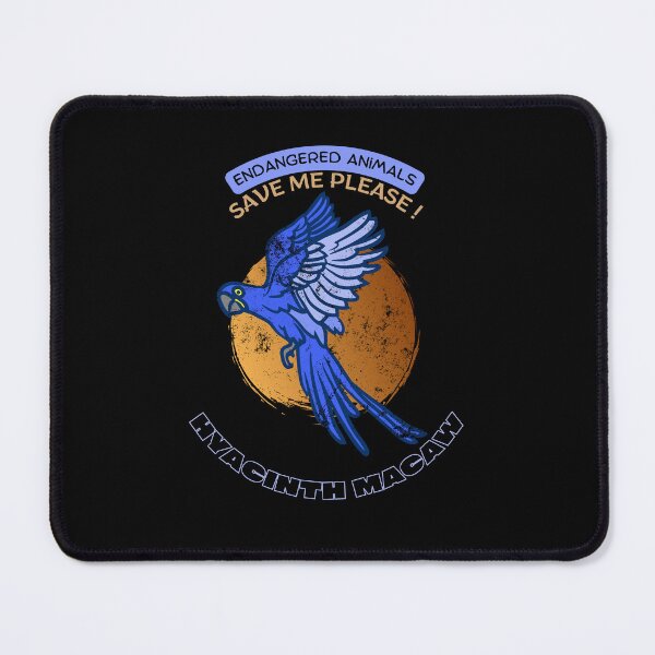 Item preview, Endangered Animals Hyacinth Macaw designed and sold by yassooarts.