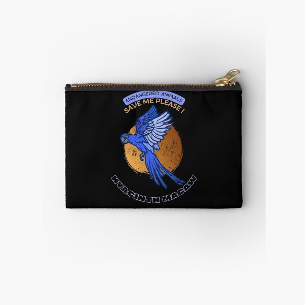 Item preview,  Endangered Animals Hyacinth Macaw designed and sold by yassooarts.