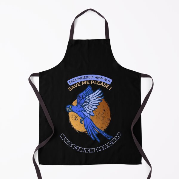 Item preview,  Endangered Animals Hyacinth Macaw designed and sold by yassooarts.