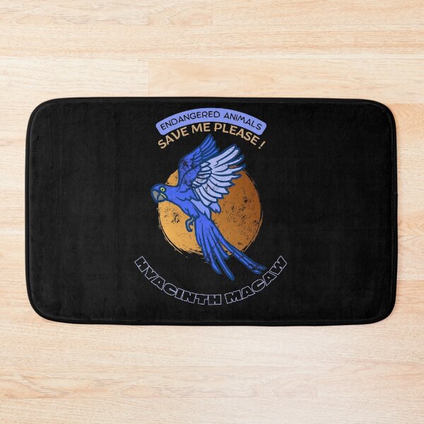 Item preview,  Endangered Animals Hyacinth Macaw designed and sold by yassooarts.