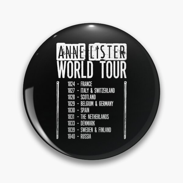 Item preview, Anne Lister the Traveller designed and sold by GJbyRequest.