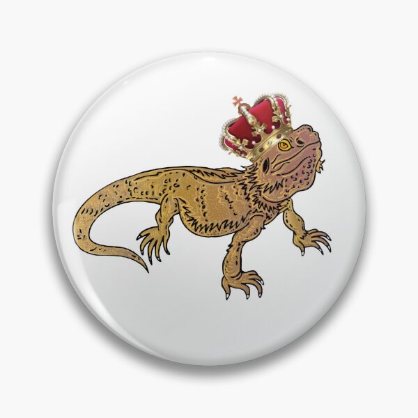 Item preview, Bearded Dragon King designed and sold by GemmasGems.