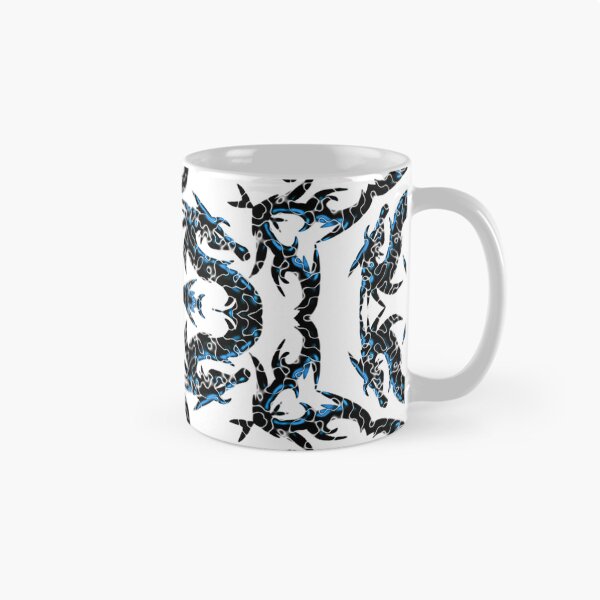 Item preview, Turquoise And Black Metallic Mythical Dragon Chinoiserie  designed and sold by DesignLust.