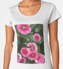 Pink Dianthus Women's Premium T-Shirt