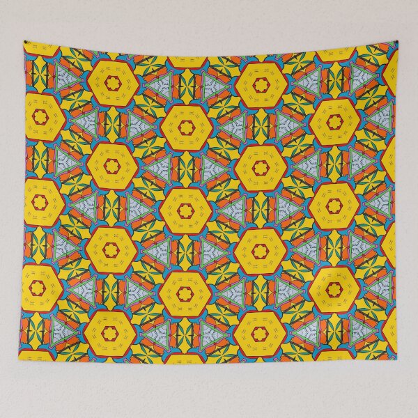 Item preview, Garden of yellow hexagons. designed and sold by DaliaSabryTee.