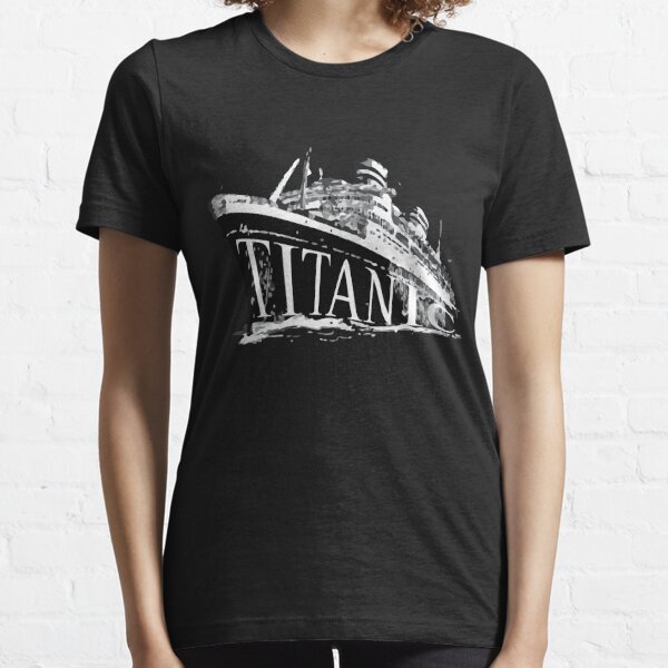 T-shirt graphique historique Titanic T-shirt essentiel