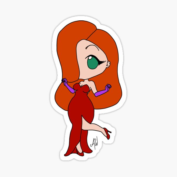 Jessica Rabbit Sticker by norahsbe