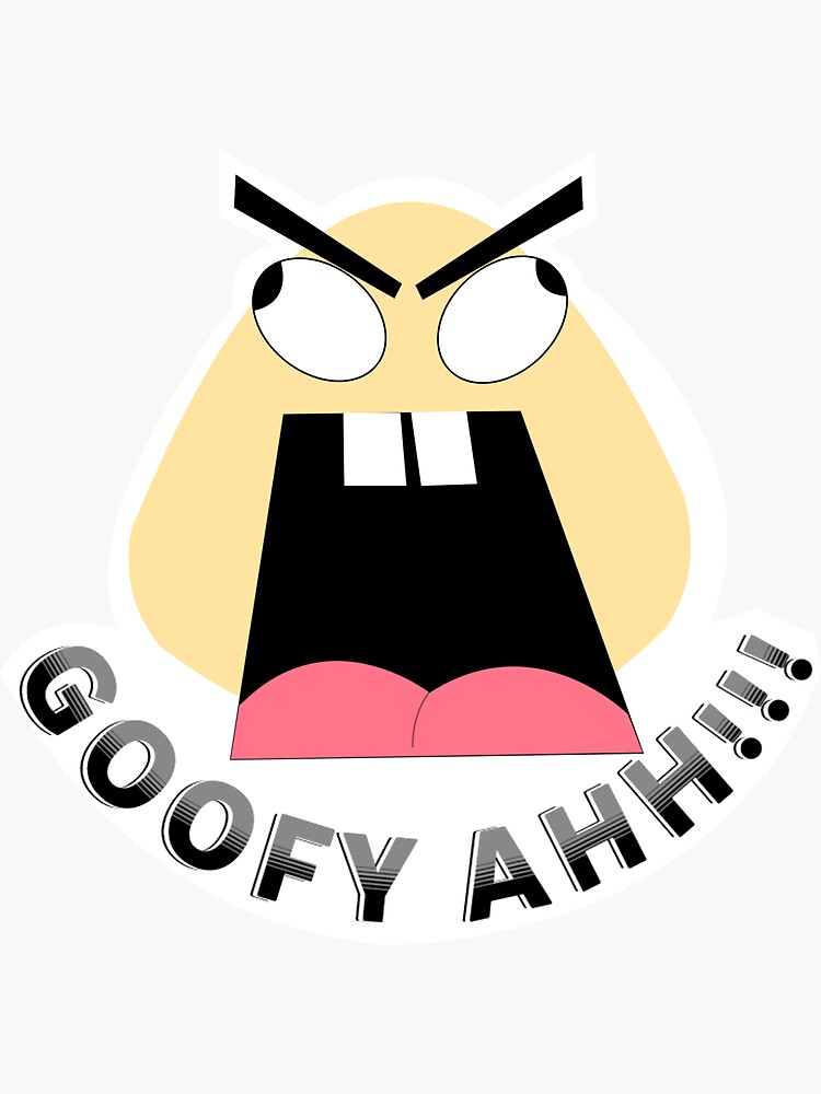 Goofy Ahh meme | Sticker