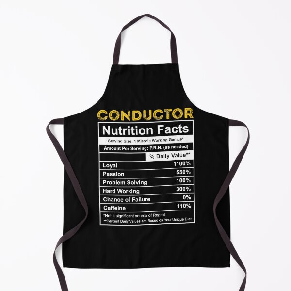 Item preview, Conductor Nutrition Facts Cool Conductor Gift For Conductors designed and sold by ollalla.