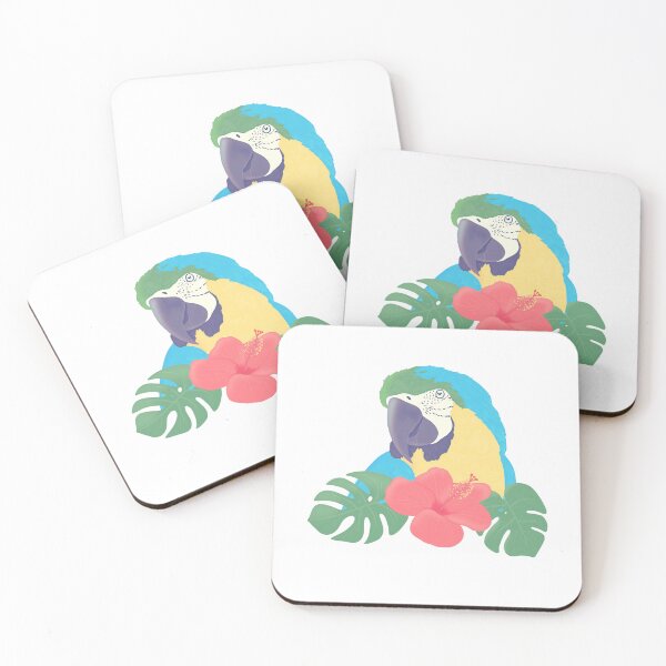 Item preview, Watercolor Macaw Parrot Art   designed and sold by joseech.