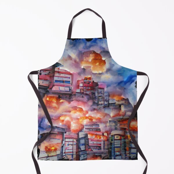 Item preview, fire in the city designed and sold by Elnica.