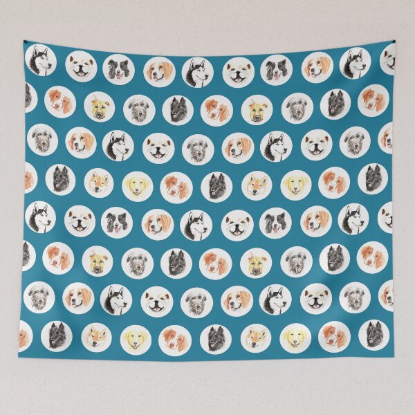 Item preview, Watercolor Pups designed and sold by marieofroumania.