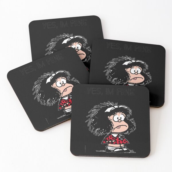 Item preview, Mad Mafalda Sticker designed and sold by cherlynd2k.