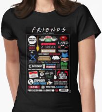 Friends Quotes Women's Fitted T-Shirt