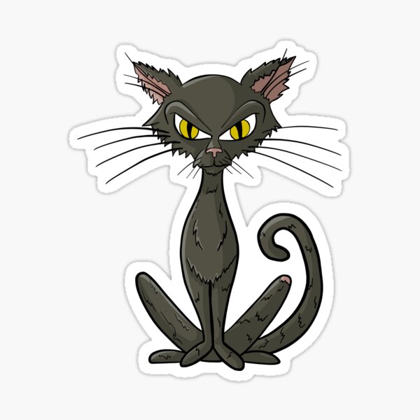Alley cat Sticker