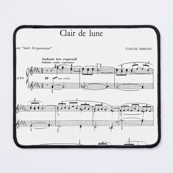Item preview, Debussy Clair de Lune  designed and sold by bhconn.