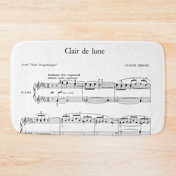 Artikelvorschau, Debussy Clair de Lune entworfen und verkauft von bhconn.