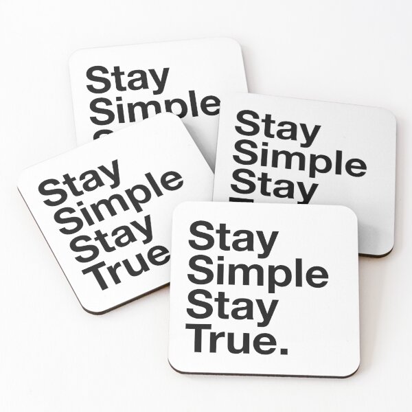Item preview, Stay Simple Stay True designed and sold by little-mars.