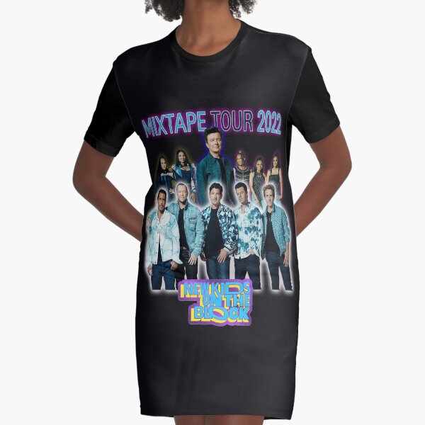 NKOTB Mixtape Tour 2022 Graphic T-Shirt Dress