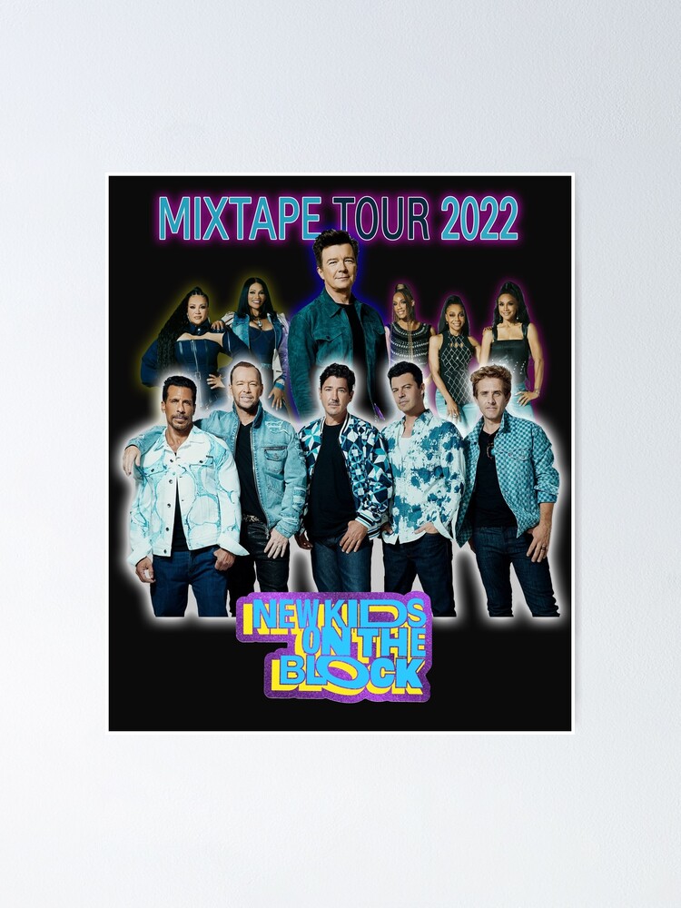 New Kids on the Block - The Mixtape tour poster