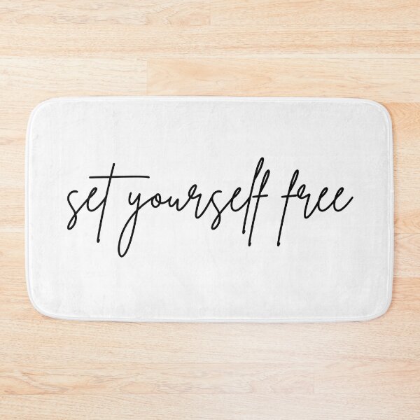 Item preview, Set Yourself Free. A Self Love, Self Confidence Quote. designed and sold by That Cheeky Tee.