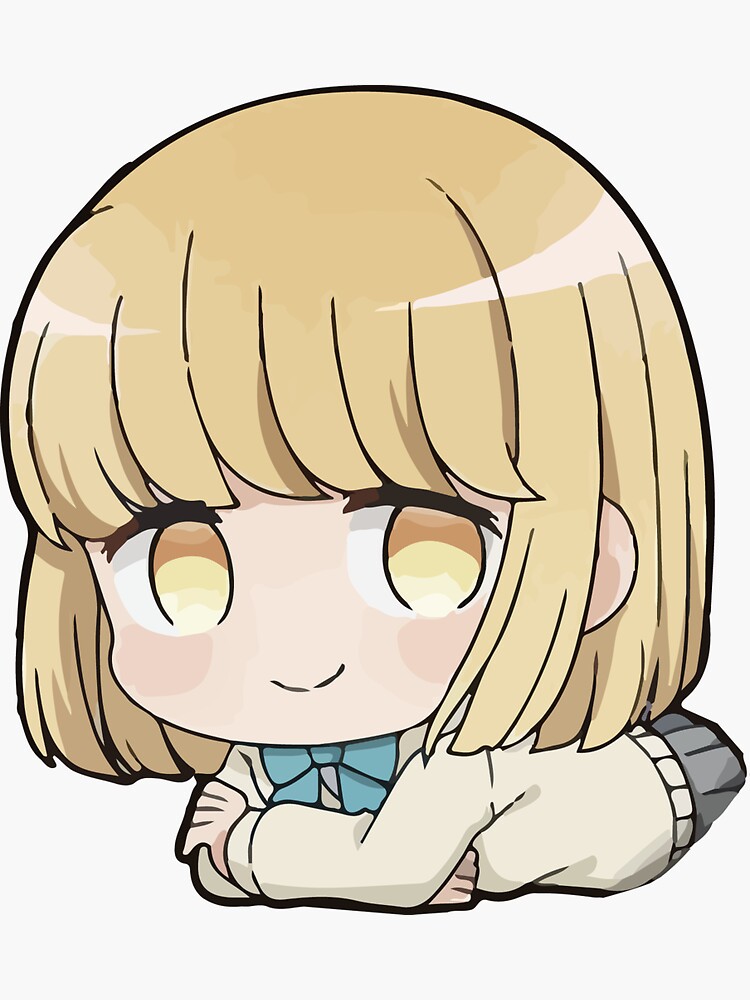 "Chibi Yui Hachimitsu Shikimori Not Just A Cutie " Sticker for Sale by