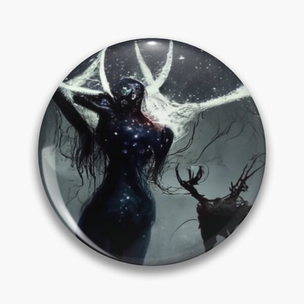 Item preview, Spirit of the Wendigo Queen designed and sold by CreepsnCryptids.