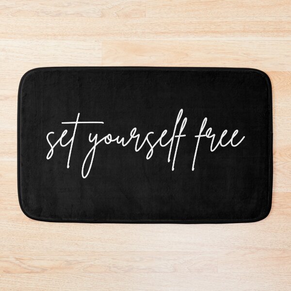 Item preview, Set Yourself Free. A Self Love, Self Confidence Quote. designed and sold by That Cheeky Tee.
