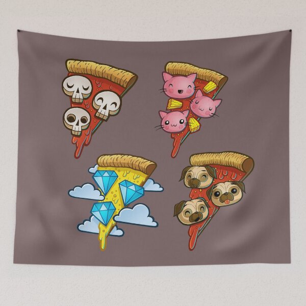 Item preview, All the Pizza Stickers designed and sold by RemcoBakker.