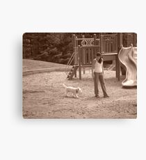 Candid Canvas Print