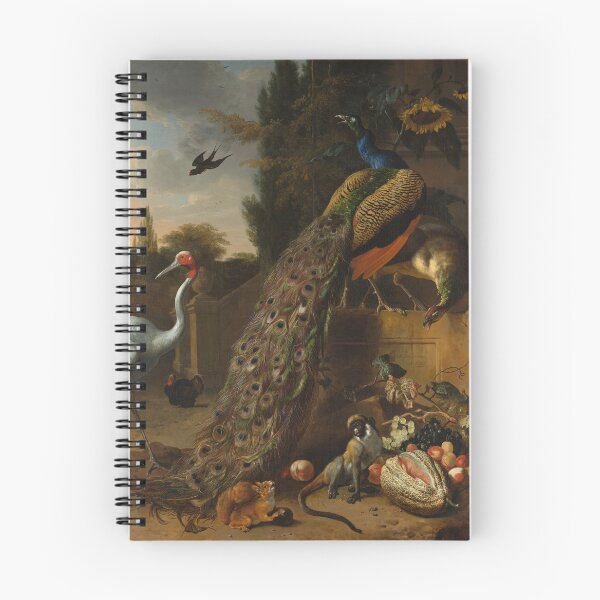 Item preview, Peacocks | Melchior; Hondecoeter | 1683 Renaissance Animals Art designed and sold by CJET.