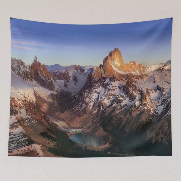 Item preview, Andes Snowy Peak designed and sold by scenerymerch.