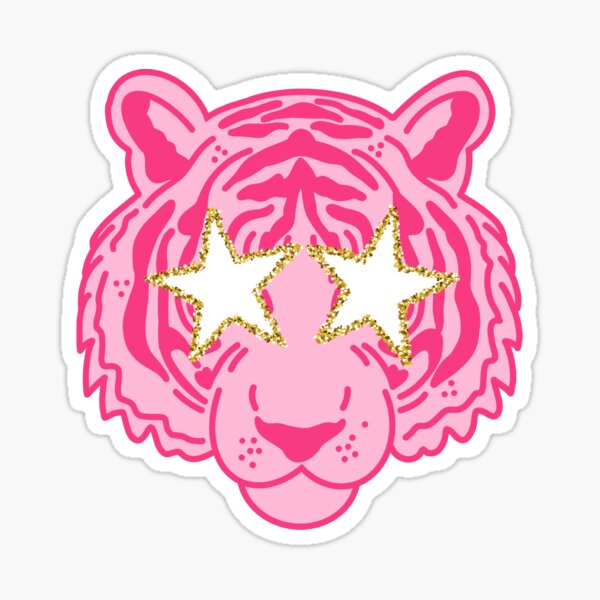 Item preview, Pink Sparkle Tiger designed and sold by ehalverson101.