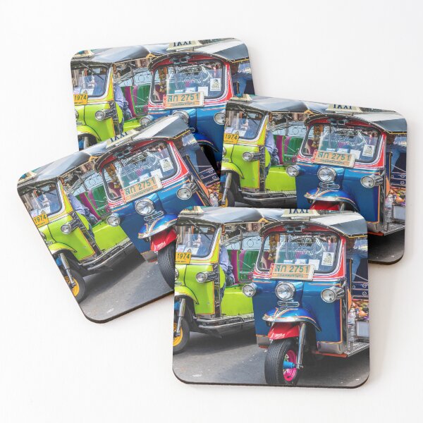 Item preview, Tuk tuks and their drivers wait for business designed and sold by Kevin Hellon.