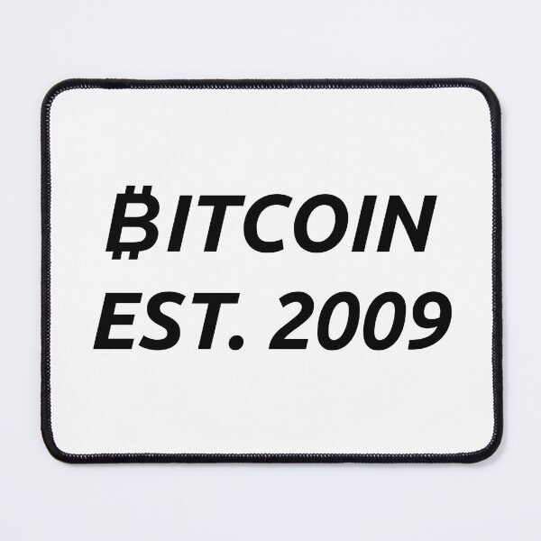 Item preview, Bitcoin Established 2009 designed and sold by LightningJelly.